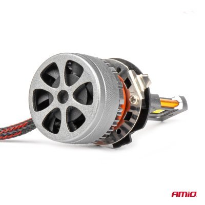 AMiO - LED žiarovky hlavného svietenia H7-6 HP séria Full Canbus