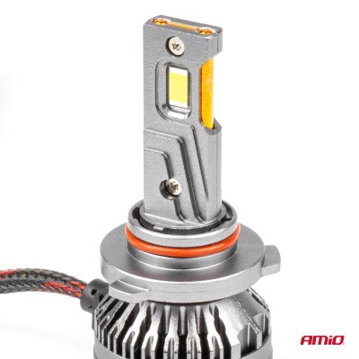 AMiO - LED žiarovky hlavného svietenia HB4 9006 HP séria Full Canbus