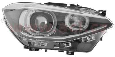 přední světlo BI-XENON D1S+LED (auto. ovládané + motorek) P