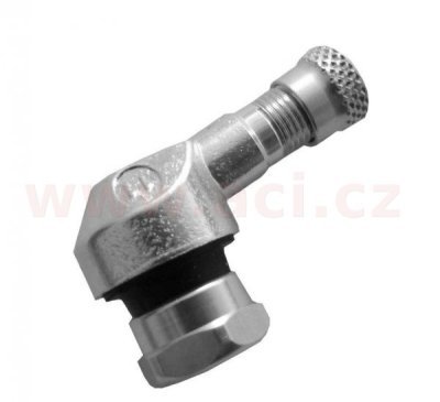 ventil bezdušový moto, stříbrný, SM-08 pr.8,3 mm ALU