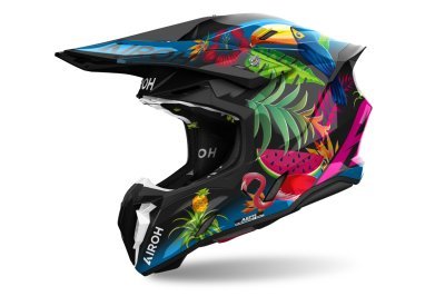AIROH - prilba TWIST 3 Amazonia, (lesklá, veľ. M)