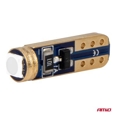 AMiO - LED žiarovky STANDARD Green T5 12V 3030 1LED HP