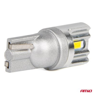 AMiO - LED žiarovky STANDARD T10 W5W 2x1860 SMD White 12V/24V