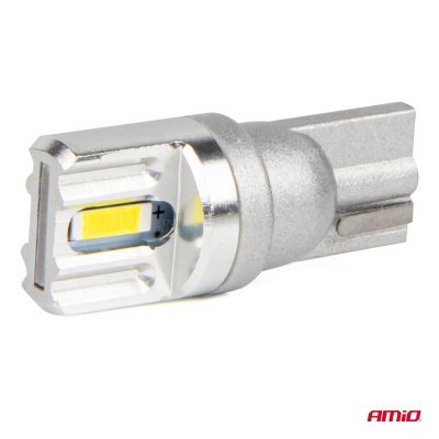 AMiO - LED žiarovky STANDARD T10 W5W 2x1860 SMD White 12V/24V