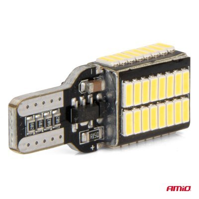 AMiO - LED žiarovky CANBUS PRO series T15e W16W 54x4014 SMD White 12V/24V