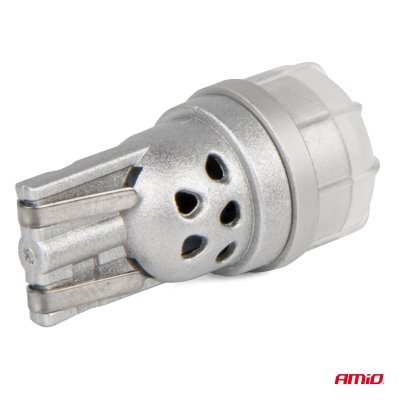 AMiO - LED žiarovky 360 Pure Light Series STANDARD T10 W5W 3x3020 SMD White 12V/24V