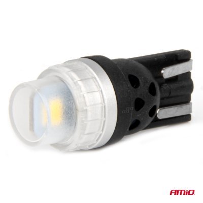 AMiO - LED žiarovky 360 Pure Light Series STANDARD T10 W5W 2x3020 SMD White 12V/24V