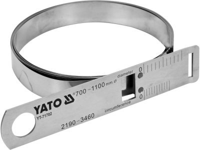 Yato - Oceľová páska na meranie obvodu do 3460mm