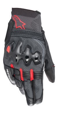 ALPINESTARS - Rukavice MORPH SPORT, (čierna/červená fluo/tmavo šedá, veľ. M)
