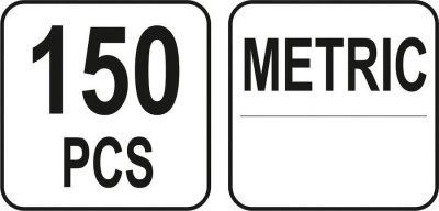 Yato - Matica krídlová, lisovaná 150ks