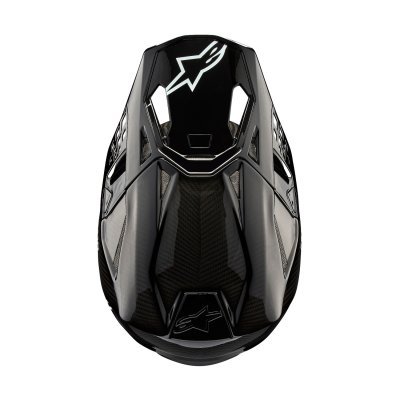 ALPINESTARS - prilba SUPERTECH S-M10 SOLID, (lesklý karbón, veľ. L)