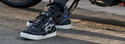 ALPINESTARS - Topánky AGELESS, (čierne/biele/sivé, veľ. 45.5)