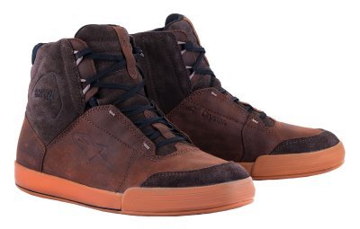 ALPINESTARS - Topánky CHROME CRAFTED DRYSTAR, (hnedá/guma, veľ. 43)