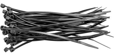 Vorel sťahovacie pásky 370×4,8 mm čierne 100 ks