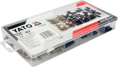 Yato - Skrutky a podložky karosárske sada 170ks