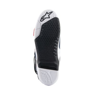 ALPINESTARS - Topánky TECH 10 SUPERVENTED, perforované (tmavo modrá/biela/červená/fialová, veľ. 48)
