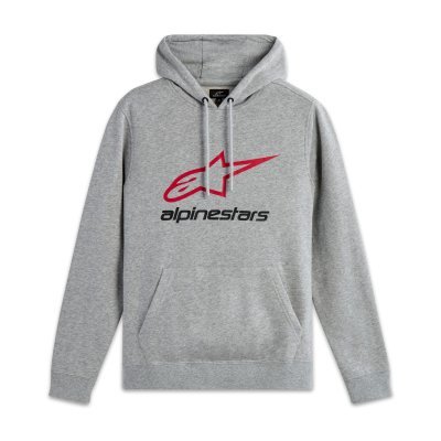 ALPINESTARS - Mikina ALWAYS 2.0, (šedá/červená/čierna, veľ. M)