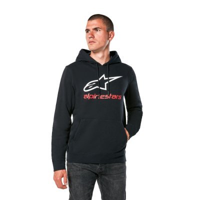 ALPINESTARS - Mikina ALWAYS 2.0, (čierna/biela/červená, veľ. L)