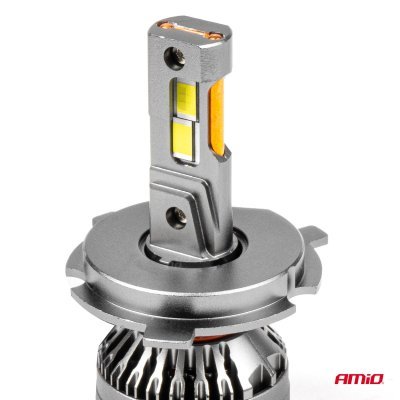 AMiO - LED žiarovky hlavného svietenia H4/H19 HP séria Full Canbus