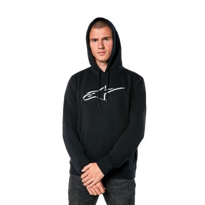 ALPINESTARS - Mikina AGELESS SHADOW, (čierna/čierna/biela, veľ. M)