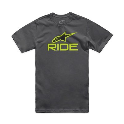 ALPINESTARS - Tričko RIDE 4.0 CSF, (šedá/žltá/čierna, veľ. L)