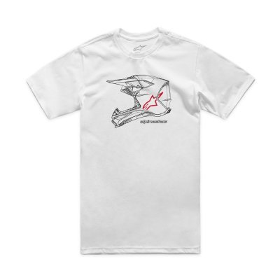 ALPINESTARS - Triko MX HELMET CSF, (biela, veľ. L)