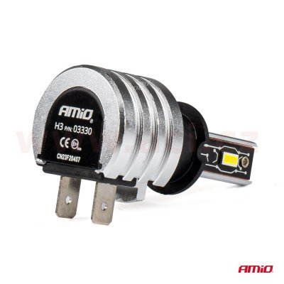 LED H3 2x 21W - bílá 5x1,5W (patice PK22s), sada 2 ks