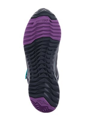 ALPINESTARS - Topánky STELLA CR-X DRYSTAR, dámské (čierna/šedá/fialová/tyrkysová, veľ. 39)