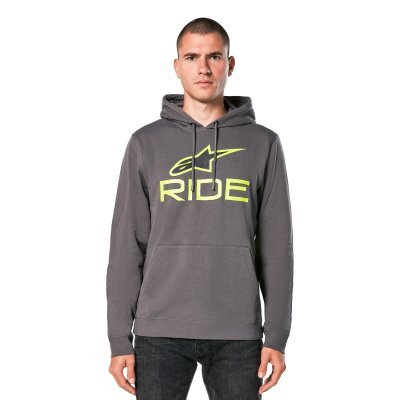 ALPINESTARS - Mikina RIDE 4.0, (šedá/žltá/čierna, veľ. M)