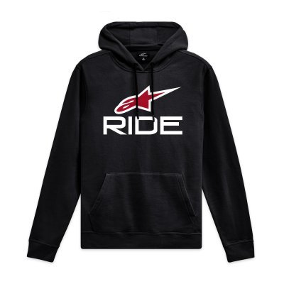 ALPINESTARS - Mikina RIDE 4.0, (čierna/biela/červená, veľ. 2XL)