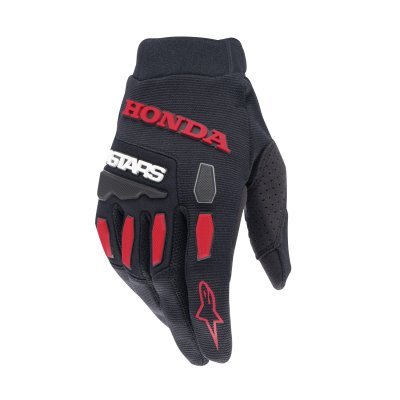 ALPINESTARS - Rukavice FULL BORE HONDA kolekcia, (čierna/červená, veľ. 4XL)
