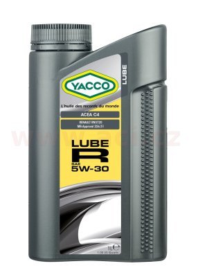 YACCO motorový olej plně syntetický LUBE R 5W30 1l