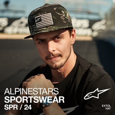 ALPINESTARS - šiltovka EXTOL, (zelená)