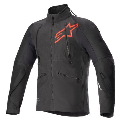 ALPINESTARS - Bunda HYDE XT DRYSTAR XF, (čierna/červená fluo, veľ. 2XL)