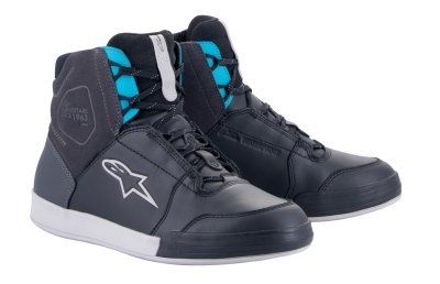 ALPINESTARS - Topánky STELLA CHROME DRYSTAR, dámske (čierna/tmavo šedá/modrá, veľ. 41)