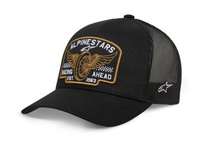 ALPINESTARS - šiltovka HERITAGE PATCH TRUCKER, (čierna/čierna)