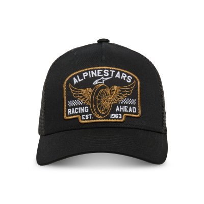 ALPINESTARS - šiltovka HERITAGE PATCH TRUCKER, (čierna/čierna)
