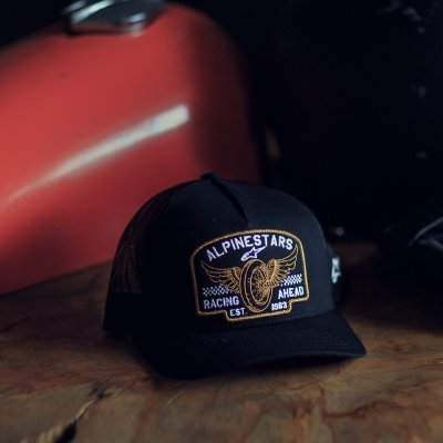 ALPINESTARS - šiltovka HERITAGE PATCH TRUCKER, (čierna/čierna)