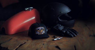 ALPINESTARS - šiltovka HERITAGE PATCH TRUCKER, (čierna/čierna)