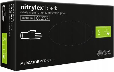 MERCATOR - Nitrilové rukavice Nitrylex Basic veľkosť S, 100 ks