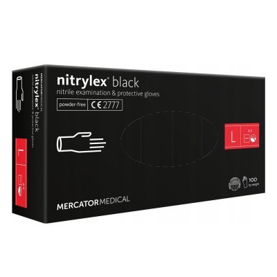 MERCATOR - Nitrilové rukavice Nitrylex Basic veľkosť L, 100 ks