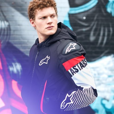 ALPINESTARS - Bunda ZACA AIR WATERPROOF, (čierna/biela/červená fluo, veľ. L)