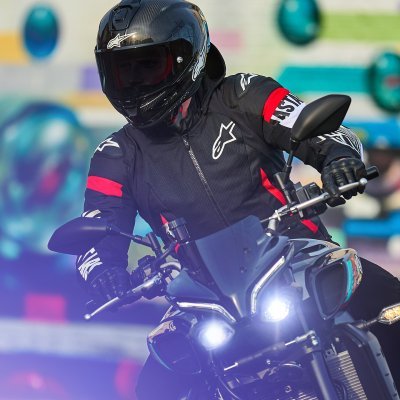 ALPINESTARS - Bunda ZACA AIR WATERPROOF, (čierna/biela/červená fluo, veľ. M)