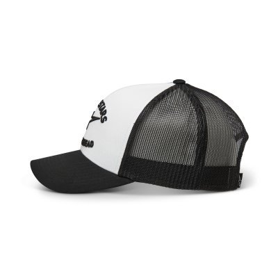 ALPINESTARS - šiltovka TRIPLE TRUCKER, (biela/čierna/biela)