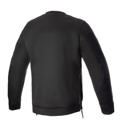 ALPINESTARS - Bunda LEGIT CREW FLEECE, (čierna/šedá, veľ. 2XL)