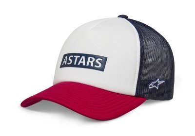 ALPINESTARS - šiltovka CLARIFIED FOAM TRUCKER, (biela/červená)