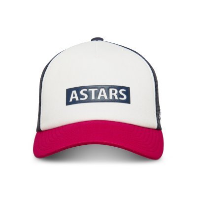 ALPINESTARS - šiltovka CLARIFIED FOAM TRUCKER, (biela/červená)