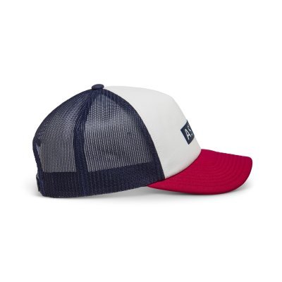 ALPINESTARS - šiltovka CLARIFIED FOAM TRUCKER, (biela/červená)