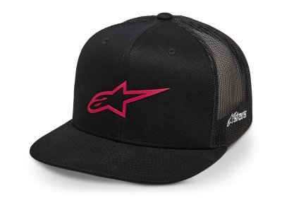 ALPINESTARS - šiltovka 3D AGELESS TRUCKER, (čierna/červená)