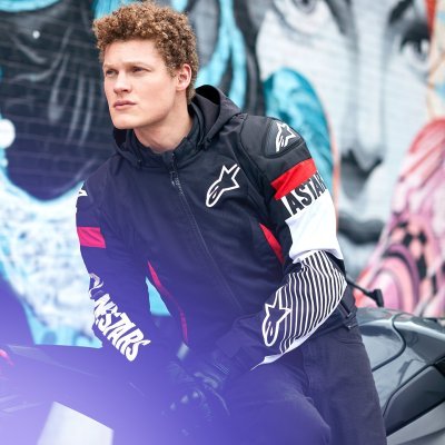 ALPINESTARS - Bunda ZACA AIR WATERPROOF, (čierna/biela/červená fluo, veľ. XL)